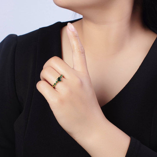 Emerald Reverie Ring