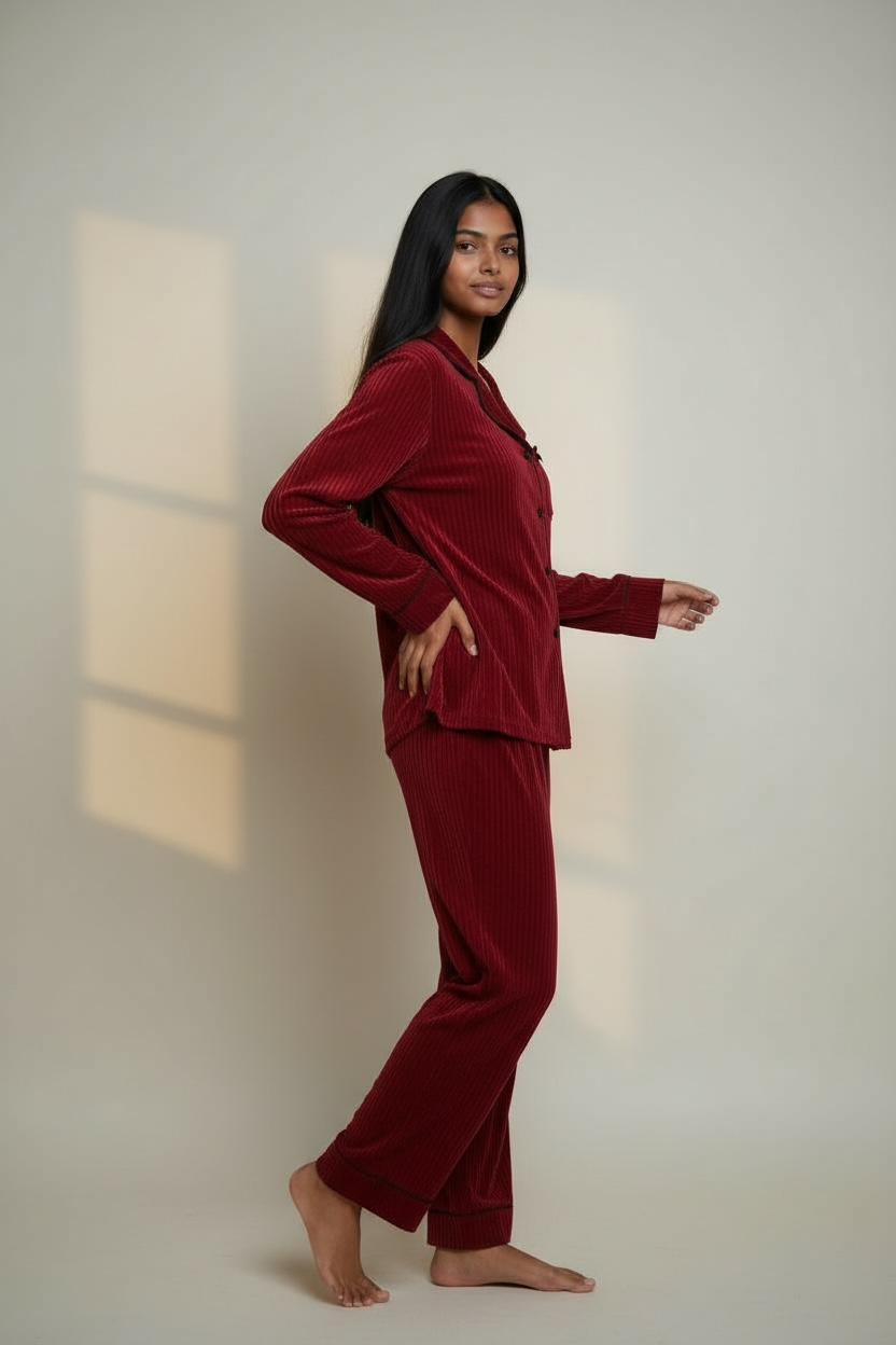 Velvet Night Pajama Set