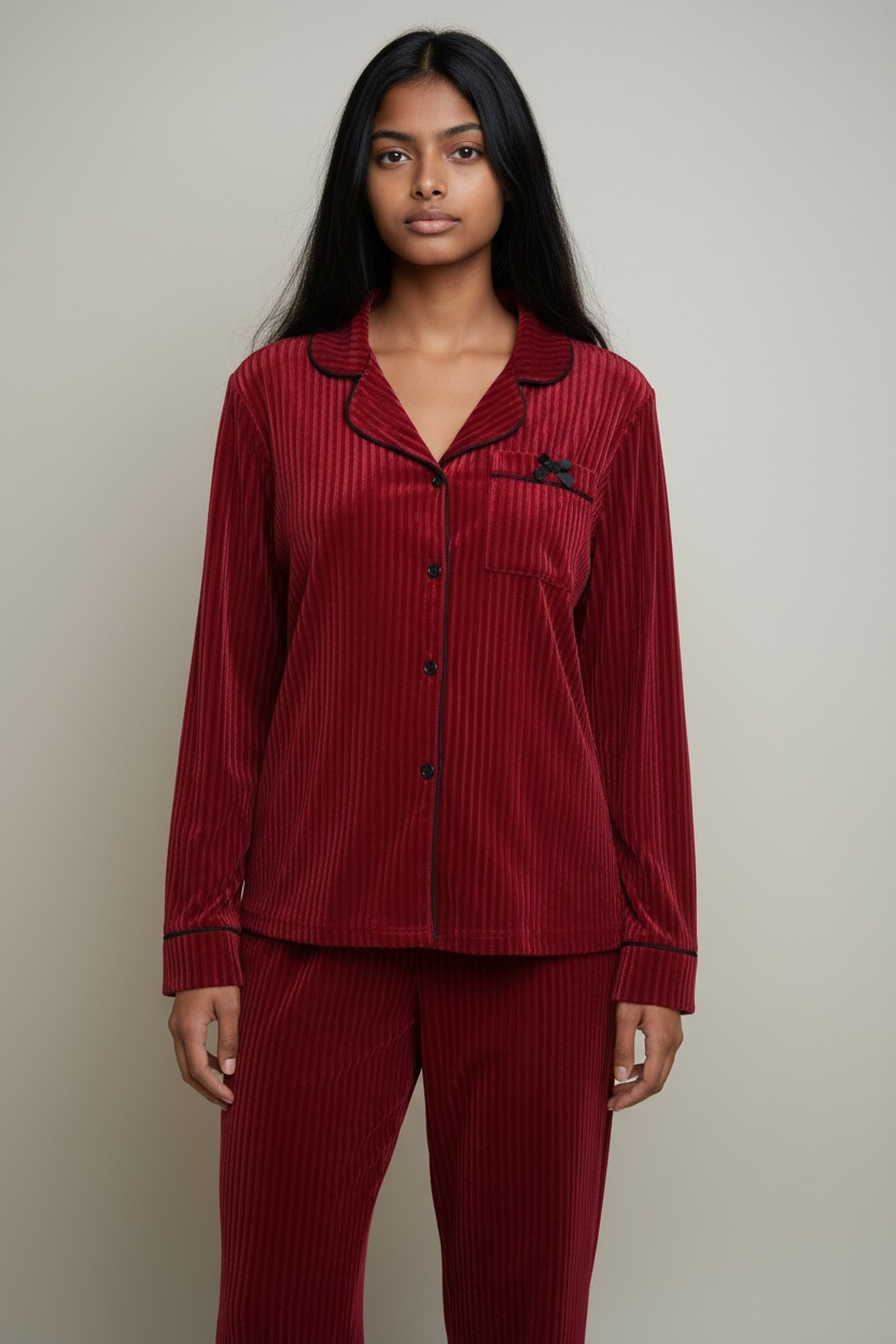 Velvet Night Pajama Set