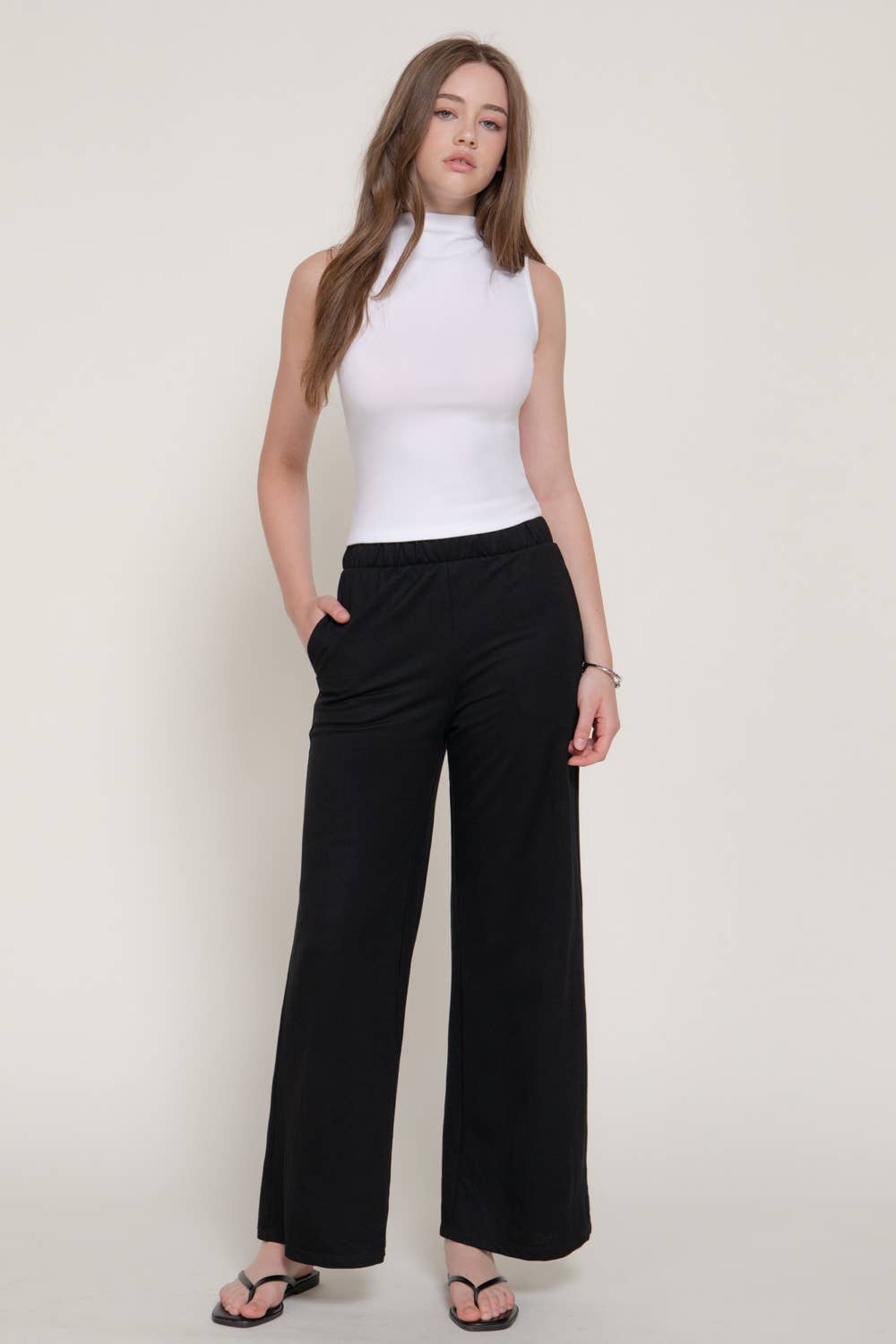 The Nior Mock Neck Tank