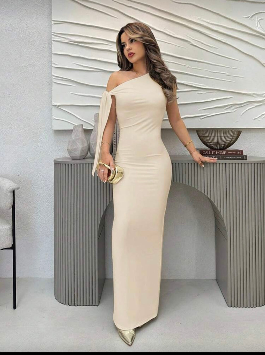 Midnight Silhouette Gown