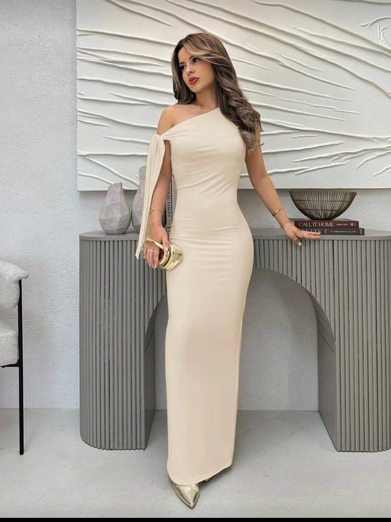 Midnight Silhouette Gown