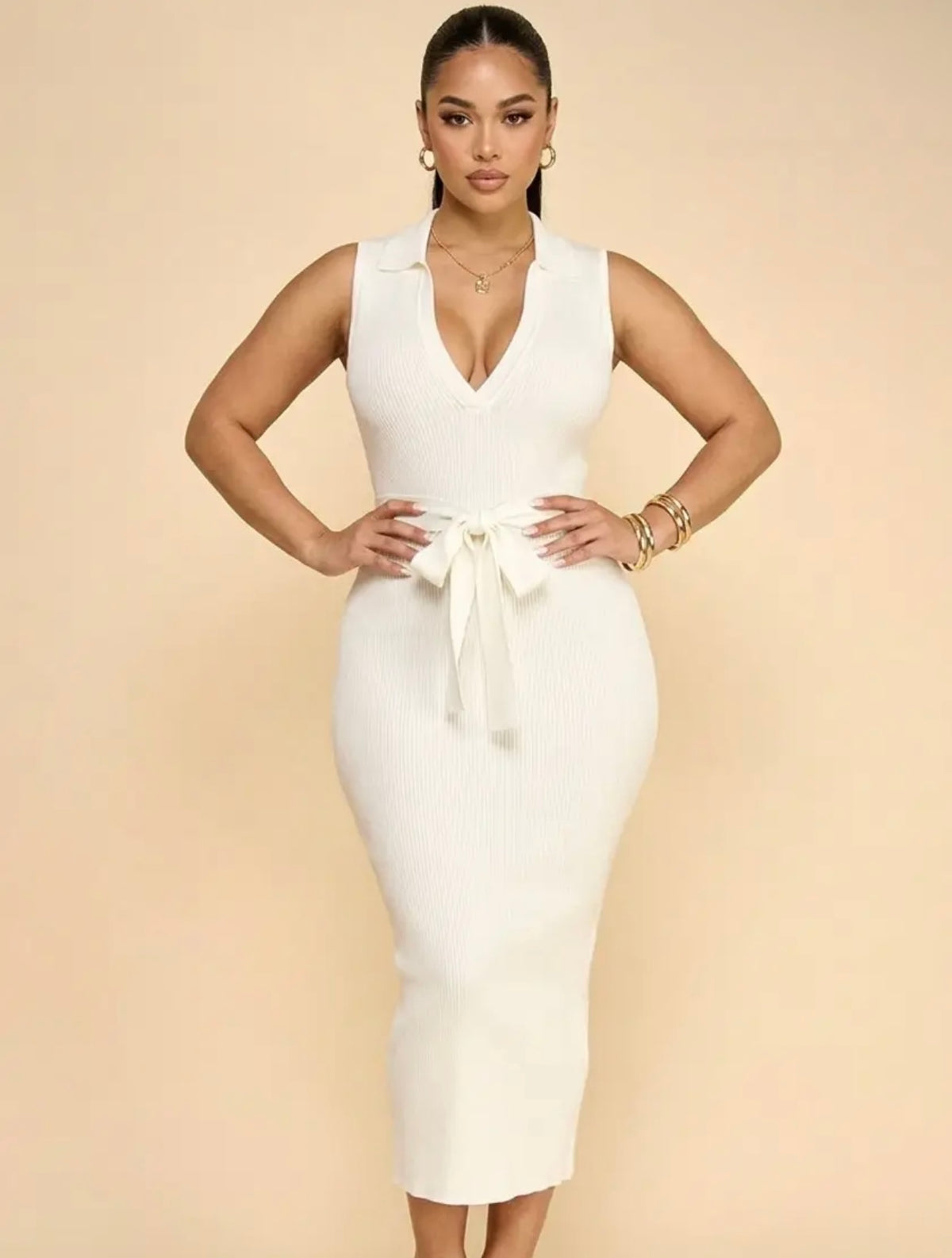 The Serene Elegance Dress