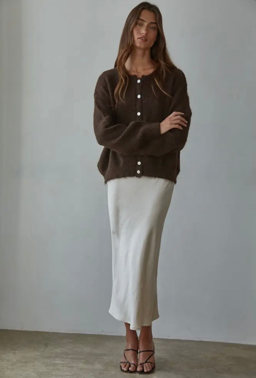 Mocha Muse Cardigan