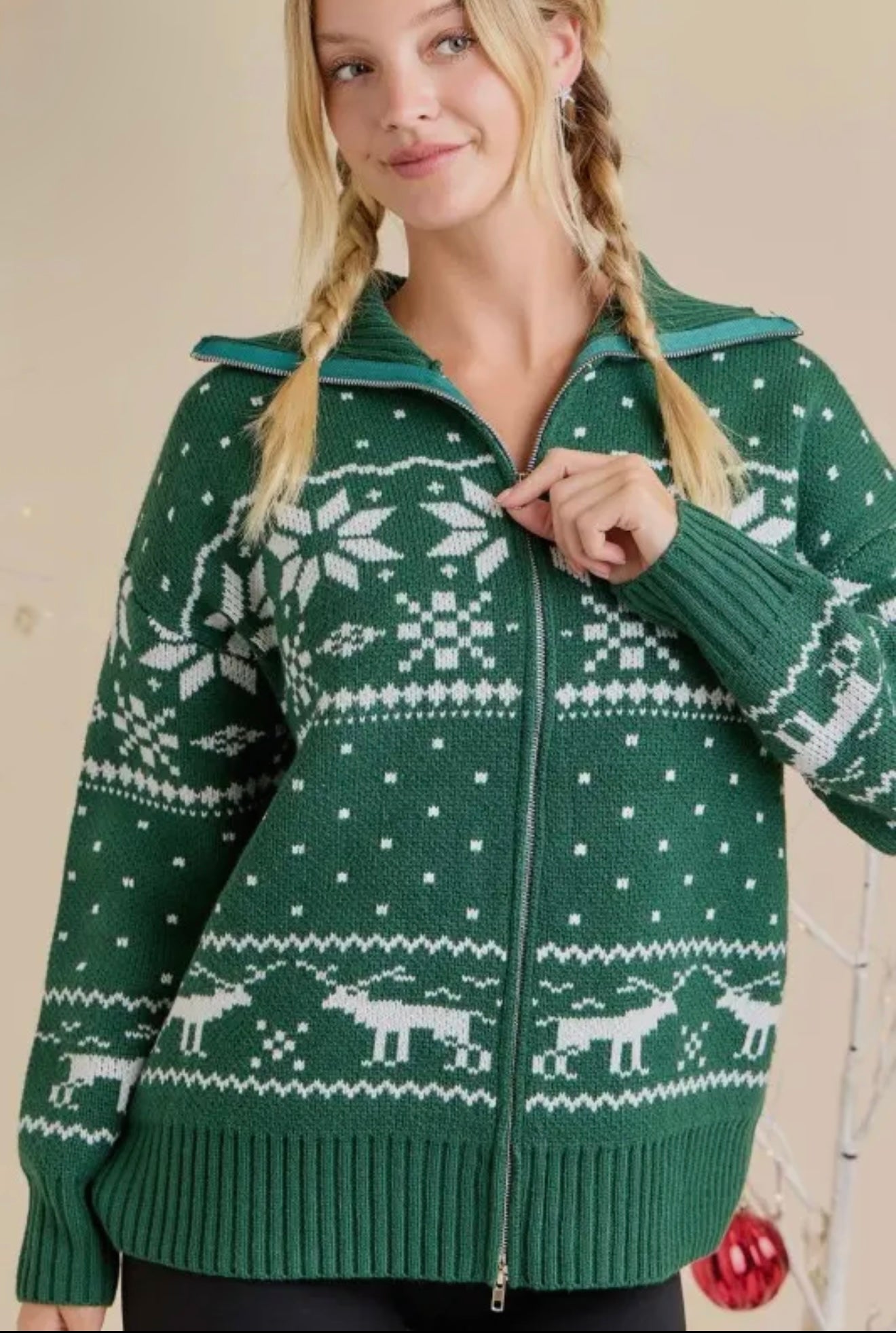 Frosthaven Knit Zip-Up