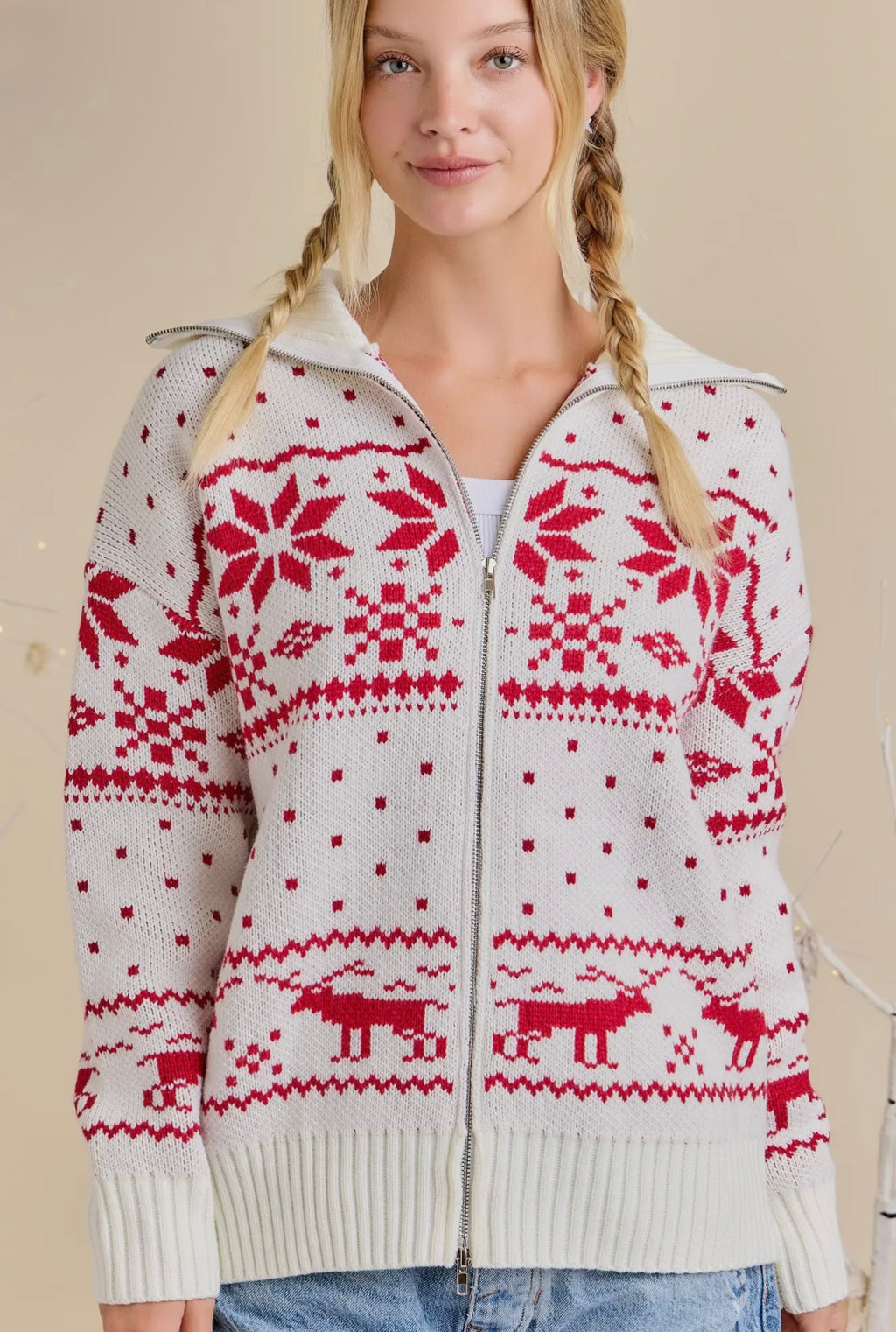 Frosthaven Knit Zip-Up