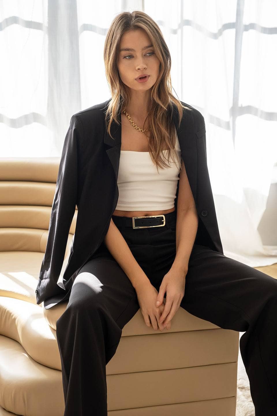 The Noir Authority Blazer